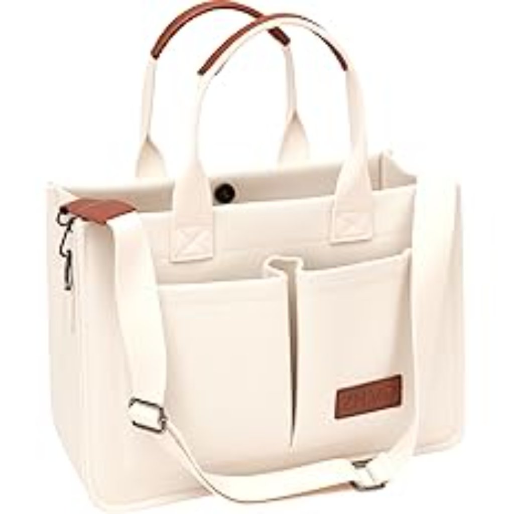 New-Large Canvas Tote Women's Purse Crossbody Bags Work Laptop Book Bag